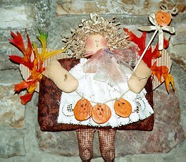 Fallie The Pumpkin Fairy Doll