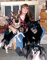 Me and the dogs